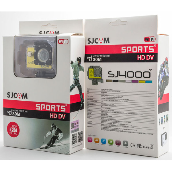 Экшн камера SJCam SJ4000 WiFi оригинал (черный)